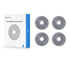 Set 4 lavete mop ECOVACS T20e OMNI/T30/T30PRO/X1, OMNI/X1e, OMNI/X2, OMNI/X2, COMBO/X1, TURBO/T10 TURBO