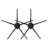 Set 2x Perie laterala compatibila Xiaomi Roborock S6 MaxV, S6, S6, Pure, S5 Max, E4, E5, Q5, Q5 +, Negru