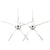 Set 2x Perie laterala compatibila Xiaomi Roborock S6 MaxV, S6, S5 Max, S6 Pure, E4, E5, Q5, Q5 +, Alba