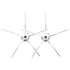 Set 2x Perie laterala compatibila Xiaomi Roborock S6 MaxV, S6, S5 Max, S6 Pure, E4, E5, Q5, Q5 +, Alba