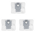 Set 3 saci de praf pentru statia inteligenta cu golire automata Roborock S8 Pro Ultra, S8+, S7 MaxV Ultra, S7 Max Ultra, S7 Pro Ultra, Q5+, Q5 Pro+, Q7+, Q7 Max+, Q8 Max+, Q7 TF, Q10 VF+, Q10 PF+, Q10V+