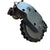 Roata stanga Roborock Qrevo Pro/Qrevo Pro/Qrevo S/Qrevo Plus, 9.01.2864