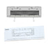 Capac perie principala original Dreame D10s si D10s Plus Gen 2, Gri
