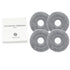 Set 4 lavete originale Roborock Saros 10R, Saros 20, Saros  Z70, Q Revo Edge T, Qrevo Edge 2 Pro, Qrevo Curv 2 Pro