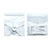 Set 2 perii laterale Roborock cu 5 brate albe, silicon, 9.01.0705