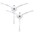 Perii laterale compatibile cu Roborock Q Revo, Q Revo MaxV, Q Revo S, Alb- 2 bucati