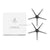 Perii laterale originale Roborock S7, S7 Plus, S7 MaxV Ultra, S7 MaxV, Q7, Negru (8.02.0052) - 2 bucati - AccesoriiXiaomi.ro