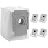 Set 5 saci de praf pentru statia inteligenta cu golire automata Roborock S8 MaxV Ultra, S8 Max Ultra, Q Revo, Q Revo Pro, Qrevo S, Q Revo Master, Q Revo Curv, Saros 10R, Saros Z70, QR 798, QR 598, QV 35A, QV 35S, Qrevo L, 5AE, CurvX