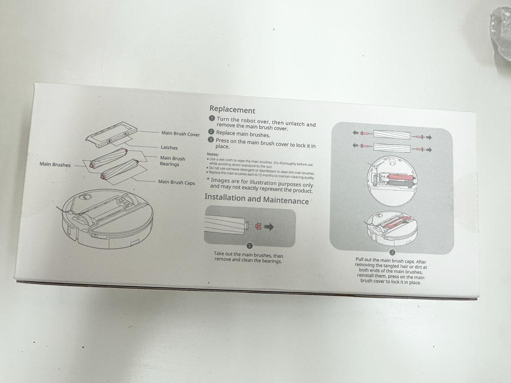 Set perii principale originale DuoRoller Roborock S8/S8 Plus/S8 Pro Ultra