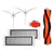 Set 4 accesorii compatibile pentru aspiratorul XIAOMI MI Robot Vacuum, perie laterala x 2buc, filtru HEPA x 2buc, perie principala, perie curatare - Robothub.ro